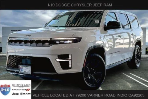 White 2026 Jeep Grand Wagoneer Limited Altitude 4x4 for sale in Indio, CA