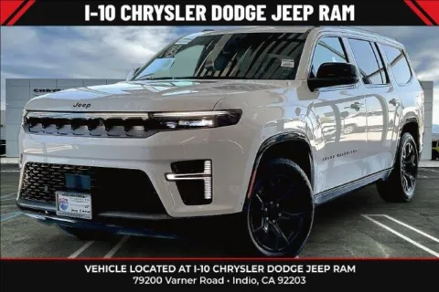 White 2026 Jeep Grand Wagoneer Limited Altitude 4x4 for sale in Indio, CA