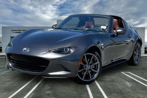 Gray 2019 Mazda MX-5 Miata RF Grand Touring for sale in Indio, CA