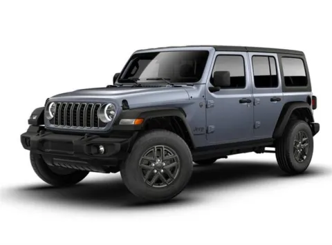 Gray 2026 Jeep Wrangler 4-door Sport S for sale in Indio, CA