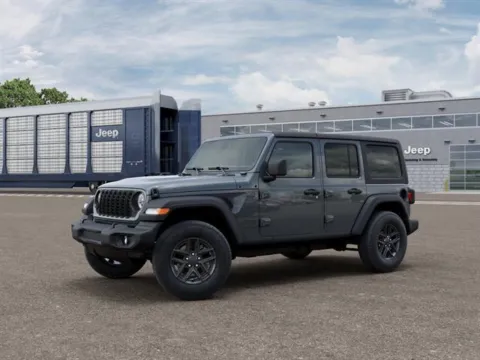 Gray 2026 Jeep Wrangler 4-door Sport S for sale in Indio, CA