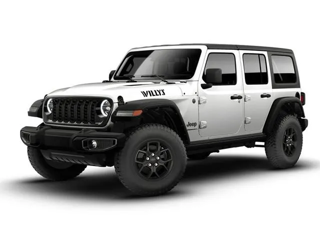 White 2026 Jeep Wrangler 4-door Willys for sale in Indio, CA