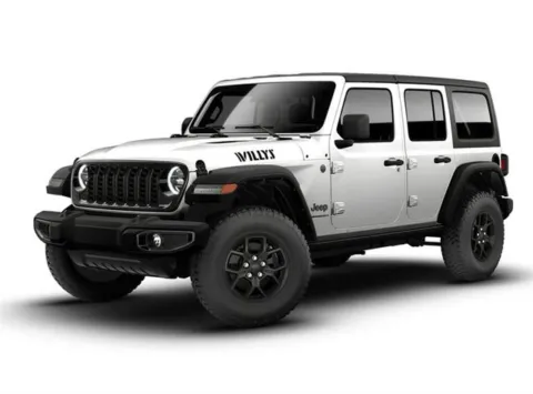 White 2026 Jeep Wrangler 4-door Willys for sale in Indio, CA