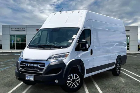 White 2026 Ram ProMaster Cargo Van Promaster 3500 Slt Cargo Van Super High Roof 159' Wb Ext for sale in Indio, CA