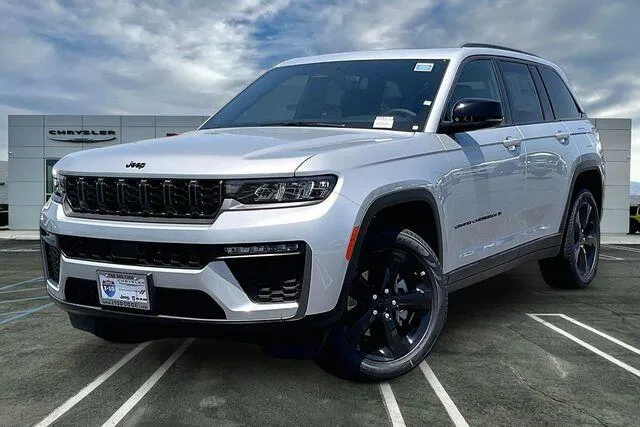 Silver 2026 Jeep Grand Cherokee Limited 4x2 for sale in Indio, CA