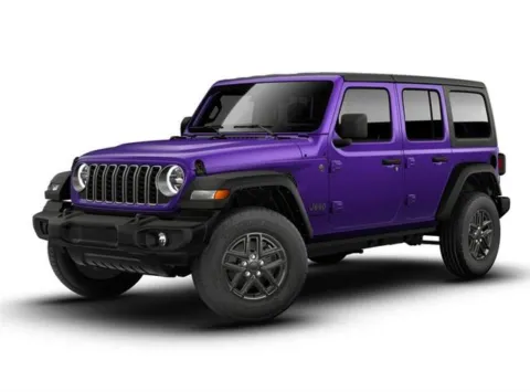 Purple 2026 Jeep Wrangler 4-door Sport S for sale in Indio, CA
