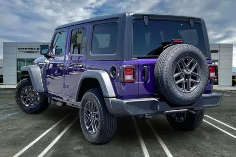 Photos of 2026 Jeep Wrangler 4-door Sport S for sale in Indio, CA at I-10 Chrysler Dodge Jeep Ram
