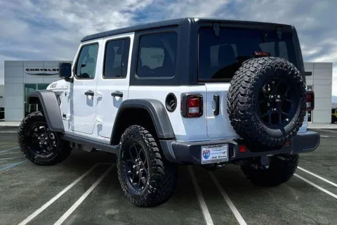 Photos of 2026 Jeep Wrangler 4-door Willys for sale in Indio, CA at I-10 Chrysler Dodge Jeep Ram