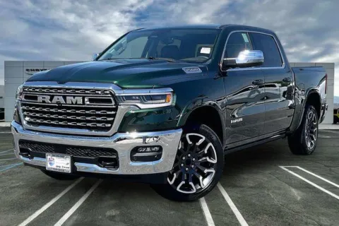 Green 2026 Ram 1500 Limited Longhorn Crew Cab 4x4 5'7' Box for sale in Indio, CA