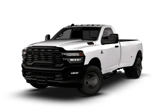 White 2026 Ram 3500 Tradesman Regular Cab 4x4 8' Box for sale in Indio, CA