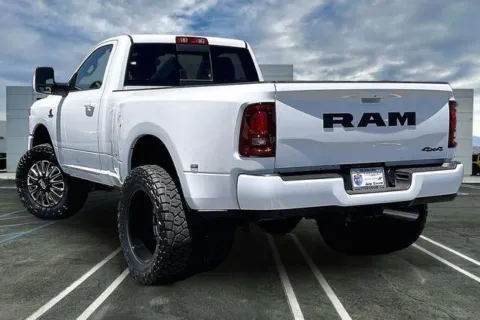 Photos of 2026 Ram 3500 Tradesman Regular Cab 4x4 8' Box for sale in Indio, CA at I-10 Chrysler Dodge Jeep Ram