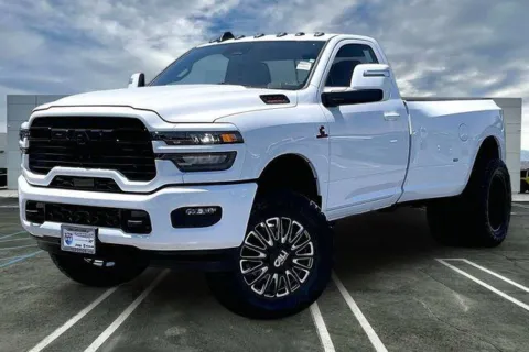 White 2026 Ram 3500 Tradesman Regular Cab 4x4 8' Box for sale in Indio, CA