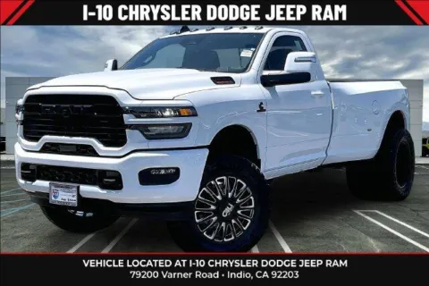 White 2026 Ram 3500 Tradesman Regular Cab 4x4 8' Box for sale in Indio, CA