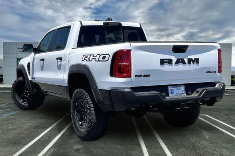 Photos of 2026 Ram 1500 Rho Crew Cab 4x4 5'7' Box for sale in Indio, CA at I-10 Chrysler Dodge Jeep Ram