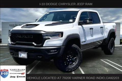 White 2026 Ram 1500 Rho Crew Cab 4x4 5'7' Box for sale in Indio, CA