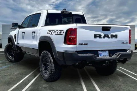 Photos of 2026 Ram 1500 Rho Crew Cab 4x4 5'7' Box for sale in Indio, CA at I-10 Chrysler Dodge Jeep Ram