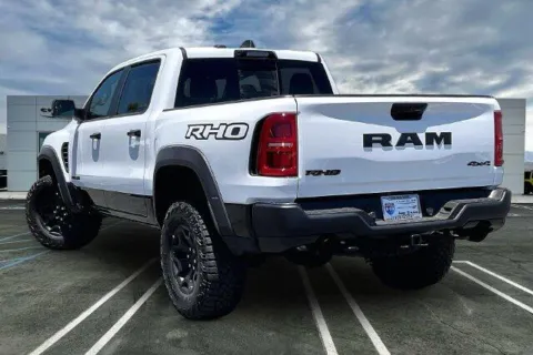 Photos of 2026 Ram 1500 Rho Crew Cab 4x4 5'7' Box for sale in Indio, CA at I-10 Chrysler Dodge Jeep Ram