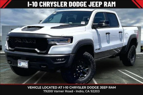 White 2026 Ram 1500 Rho Crew Cab 4x4 5'7' Box for sale in Indio, CA