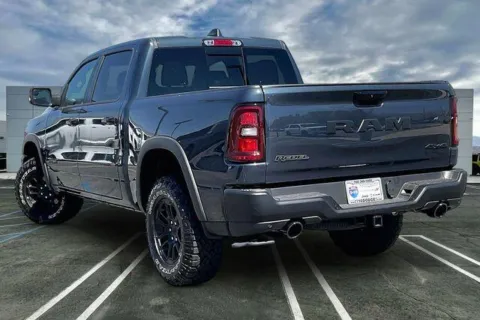 Photos of 2026 Ram 1500 Rebel Crew Cab 4x4 5'7' Box for sale in Indio, CA at I-10 Chrysler Dodge Jeep Ram