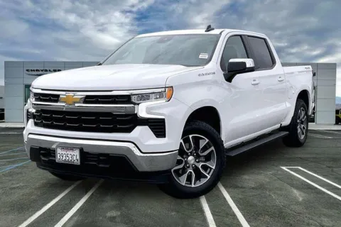 White 2024 Chevrolet Silverado 1500 LT for sale in Indio, CA