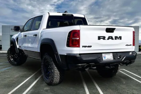 Photos of 2026 Ram 1500 Rho Crew Cab 4x4 5'7' Box for sale in Indio, CA at I-10 Chrysler Dodge Jeep Ram