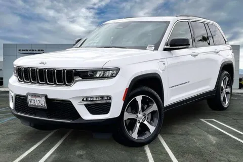 White 2023 Jeep Grand Cherokee 4xe for sale in Indio, CA