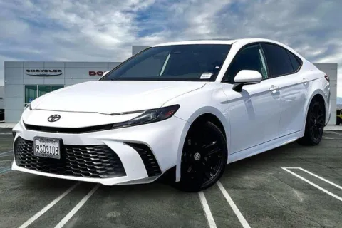 White 2025 Toyota Camry SE for sale in Indio, CA