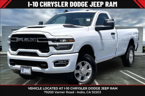 White 2026 Ram 2500 Big Horn Regular Cab 4x4 8' Box for sale in Indio, CA