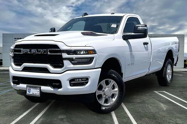 White 2026 Ram 2500 Big Horn Regular Cab 4x4 8' Box for sale in Indio, CA