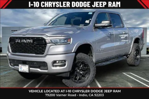 Silver 2026 Ram 1500 Big Horn Crew Cab 4x4 5'7' Box for sale in Indio, CA
