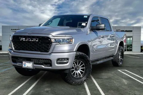 Silver 2026 Ram 1500 Big Horn Crew Cab 4x4 5'7' Box for sale in Indio, CA