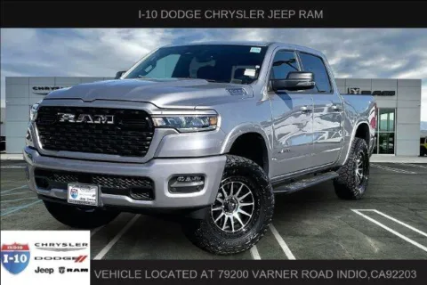 Silver 2026 Ram 1500 Big Horn Crew Cab 4x4 5'7' Box for sale in Indio, CA