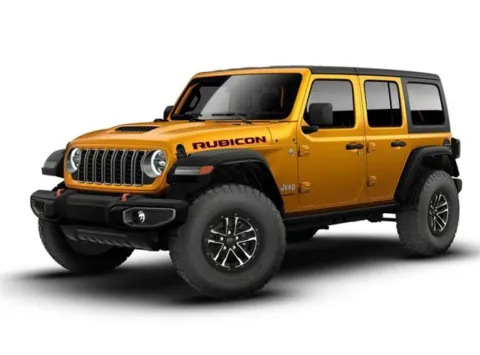 Gold 2026 Jeep Wrangler 4-door Rubicon for sale in Indio, CA