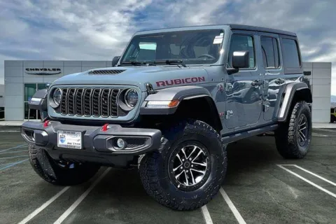 Gray 2026 Jeep Wrangler 4-door Rubicon for sale in Indio, CA