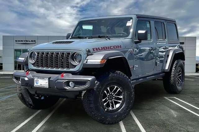 Gray 2026 Jeep Wrangler 4-door Rubicon for sale in Indio, CA