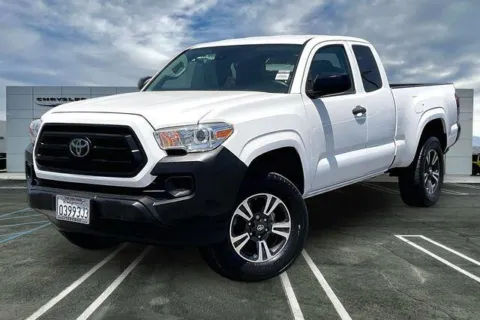 White 2021 Toyota Tacoma SR for sale in Indio, CA