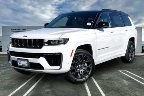 White 2026 Jeep Grand Cherokee L Grand Cherokee Summit 4x4 for sale in Indio, CA