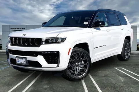 White 2026 Jeep Grand Cherokee L Grand Cherokee Summit 4x4 for sale in Indio, CA