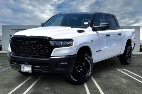 White 2026 Ram 1500 Warlock Crew Cab 4x4 5'7' Box for sale in Indio, CA