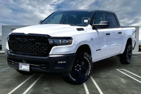 White 2026 Ram 1500 Warlock Crew Cab 4x4 5'7' Box for sale in Indio, CA