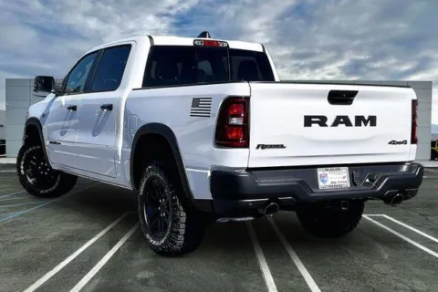 Photos of 2026 Ram 1500 Rebel Crew Cab 4x4 5'7' Box for sale in Indio, CA at I-10 Chrysler Dodge Jeep Ram