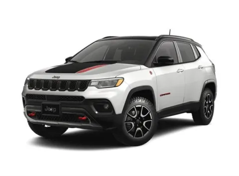 White 2026 Jeep Compass Trailhawk 4x4 for sale in Indio, CA