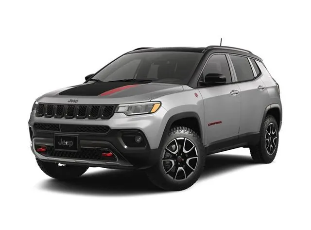 Silver 2026 Jeep Compass Trailhawk 4x4 for sale in Indio, CA