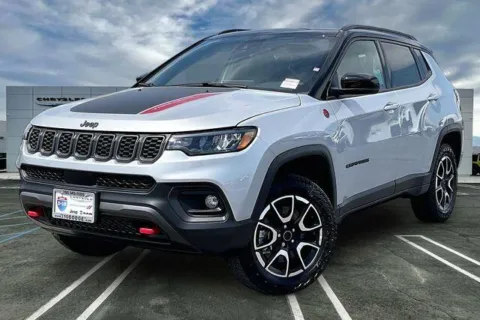 Silver 2026 Jeep Compass Trailhawk 4x4 for sale in Indio, CA