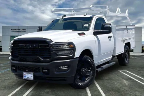 White 2026 Ram 2500 Tradesman Regular Cab 4x2 8' Box for sale in Indio, CA
