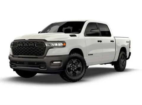 White 2026 Ram 1500 Warlock Crew Cab 4x4 5'7' Box for sale in Indio, CA