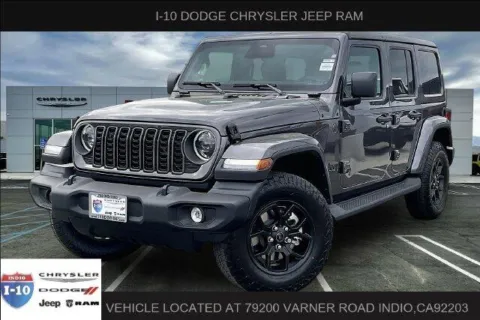 Gray 2026 Jeep Wrangler Sport for sale in Indio, CA