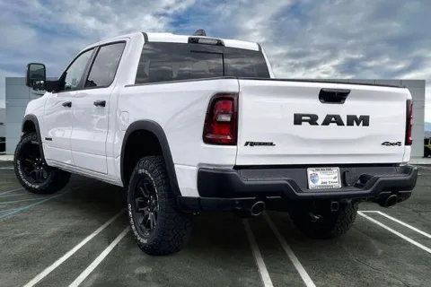 Photos of 2026 Ram 1500 Rebel Crew Cab 4x4 5'7' Box for sale in Indio, CA at I-10 Chrysler Dodge Jeep Ram