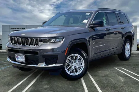 Gray 2026 Jeep Grand Cherokee L aredo X 4x4 for sale in Indio, CA