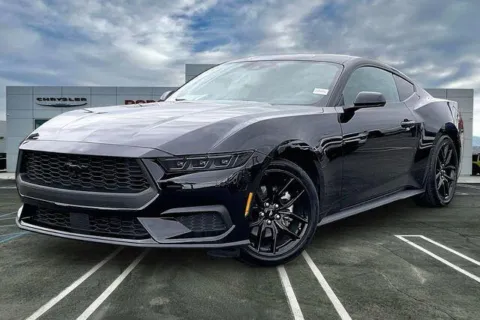 Black 2025 Ford Mustang EcoBoost for sale in Indio, CA